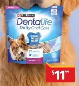 ALDI Dentalife Dog Treats offer