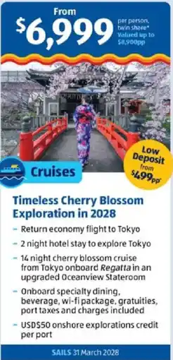 ALDI Timeless Cherry Blossom Exploration in 2028 offer