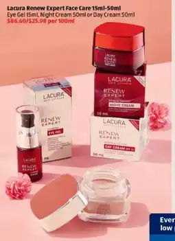 ALDI Lacura Renew Expert Face Care offer