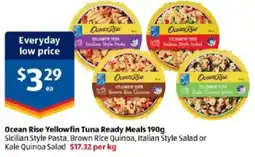ALDI Ocean Rise Yellowfin Tuna Ready Meals offer