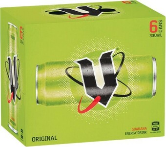 Woolworths V Energy Drink 6 x 330ml offer