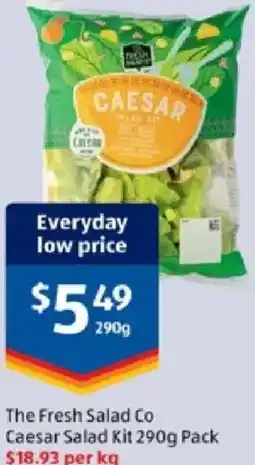 ALDI The Fresh Salad Co Caesar Salad Kit offer
