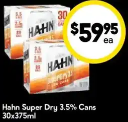 Drakes Hahn Super Dry 3.5% Cans offer