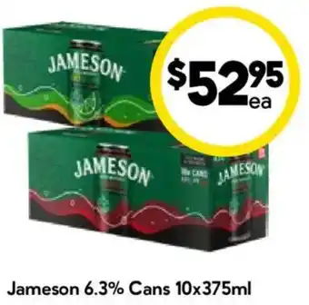 Drakes Jameson 6.3% Cans offer