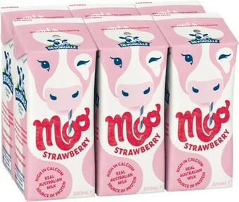 Woolworths Devondale Moo 6 x 200ml offer