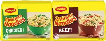 Woolworths Maggi 2 Minute Noodles Pk 5 offer