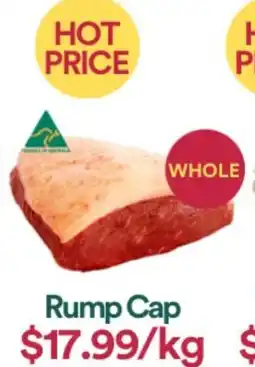 WHOLEFARMS Rump Cap offer