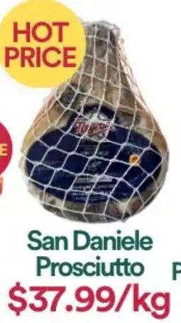 WHOLEFARMS San Daniele Prosciutto offer