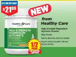 Chemist Warehouse High Strength Magnesium Glycinate Powder offer