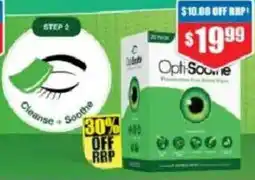 Chemist Warehouse Opti-Soothe Preservative-Free Eyelid Wipes offer