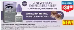 Chemist Warehouse Lumity Redness Reliever Eye Drops offer