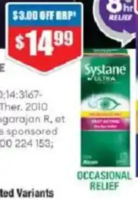 Chemist Warehouse Systane Preservative Free Lubricant Eye Drops offer