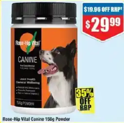 Chemist Warehouse Rose-Hip Vital Canine Powder offer