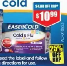 Chemist Warehouse Ease a Cold Kids Cough, Cold & Flu Berry offer