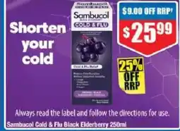 Chemist Warehouse Sambucol Cold & Flu Black Elderberry offer