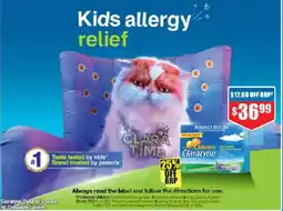 Chemist Warehouse Claratyne Children's Grape offer