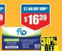 Chemist Warehouse Flo 50 sachets offer