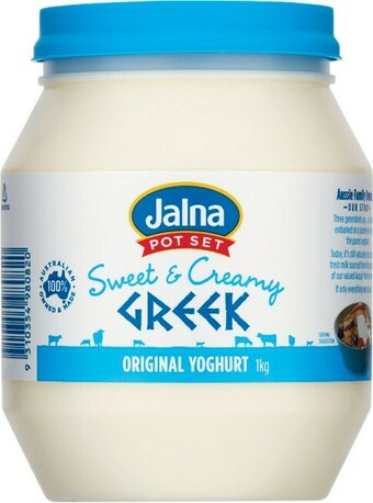 Woolworths Jalna Greek Yoghurt 1 kg offer