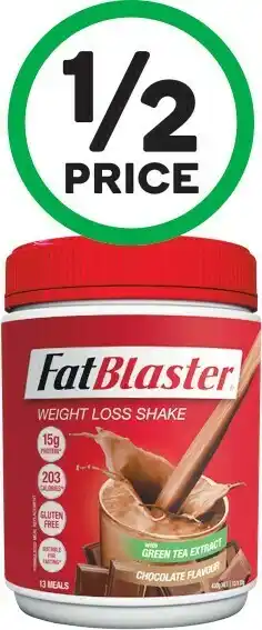 Woolworths Fat Blaster Chocolate Weight Loss Shake 430g# offer