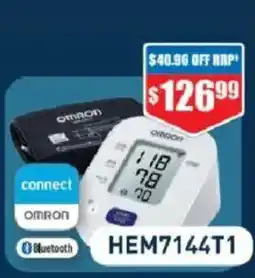 Chemist Warehouse Blood pressure monitor hem7144t1 offer