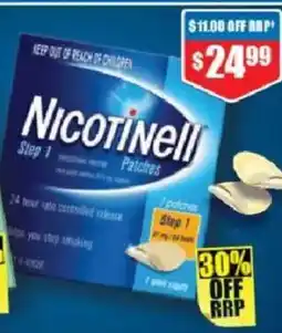 Chemist Warehouse Nicotinell Peppermint Lozenges Step 1 Patch 21mg offer