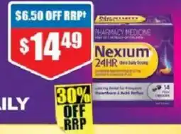 Chemist Warehouse Nexium 24HR 20mg 14 Mini offer