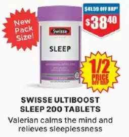Chemist Warehouse Swisse ultiboost sleep offer