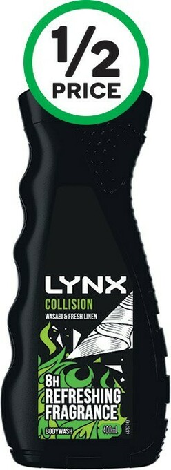 Woolworths Lynx Shower Gel 400ml offer