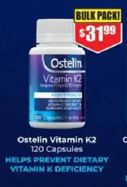 Chemist Warehouse Ostelin Vitamin K2 offer