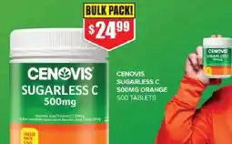 Chemist Warehouse Cenovis sugarless c orange offer