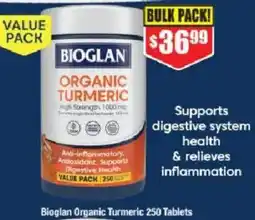 Chemist Warehouse Bioglan Organic Turmeric offer