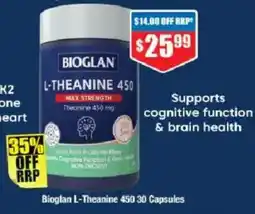Chemist Warehouse Bioglan L-Theanine 450 offer