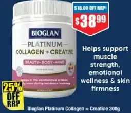 Chemist Warehouse Bioglan Platinum Collagen + Creatine offer