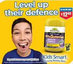 Chemist Warehouse Nature's Way Kids Smart Vita Gummies Immune Defence offer
