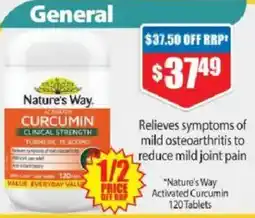 Chemist Warehouse "Nature's Way Activated Curcumin offer