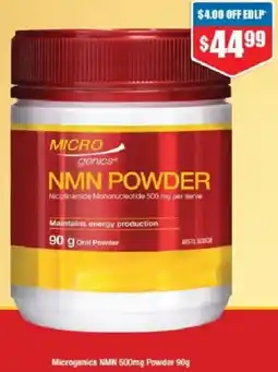 Chemist Warehouse Microgenics NMN Powder offer