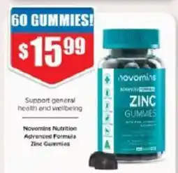 Chemist Warehouse Novomins Nutrition Advanced Formula offer