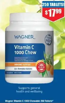 Chemist Warehouse Wagner Vitamin C 1000 Chewable offer
