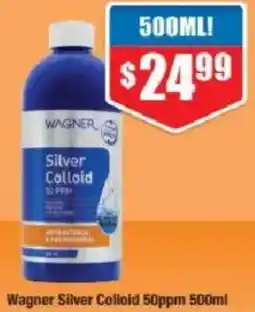 Chemist Warehouse Wagner Silver Colloid 50ppm offer