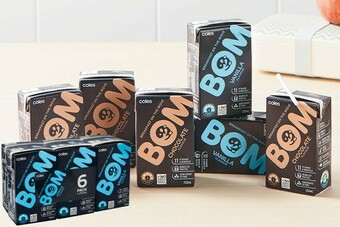 Coles Coles BOM Liquid Breakfast 6x250mL offer