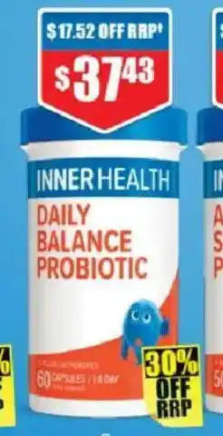 Chemist Warehouse Inner Health Women's 5-in-1 Probiotic offer