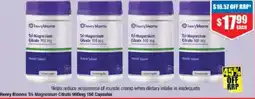 Chemist Warehouse Henry Blooms Tri-Magnesium Citrate offer