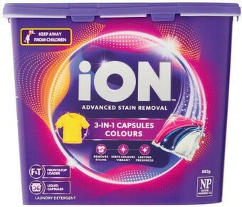 Coles iON Laundry Capsules 36 Pack offer