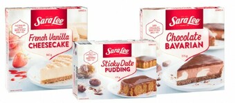Coles Sara Lee Desserts 350g-475g offer