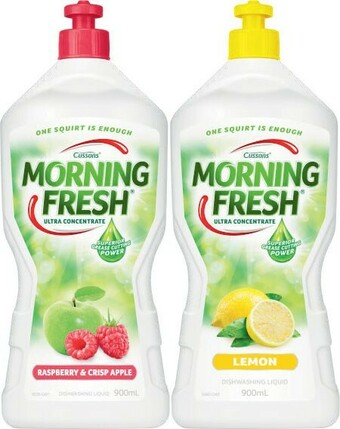 Coles Morning Fresh Dishwashing Liquid 900mL offer