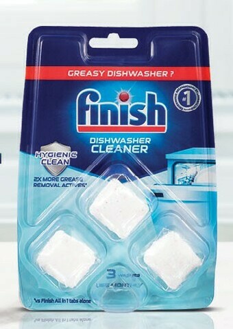 Coles Finish In Wash Dishwasher Cleaner 3 Pack offer
