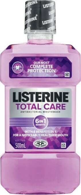 Coles Listerine Total Care Mouthwash 500mL offer