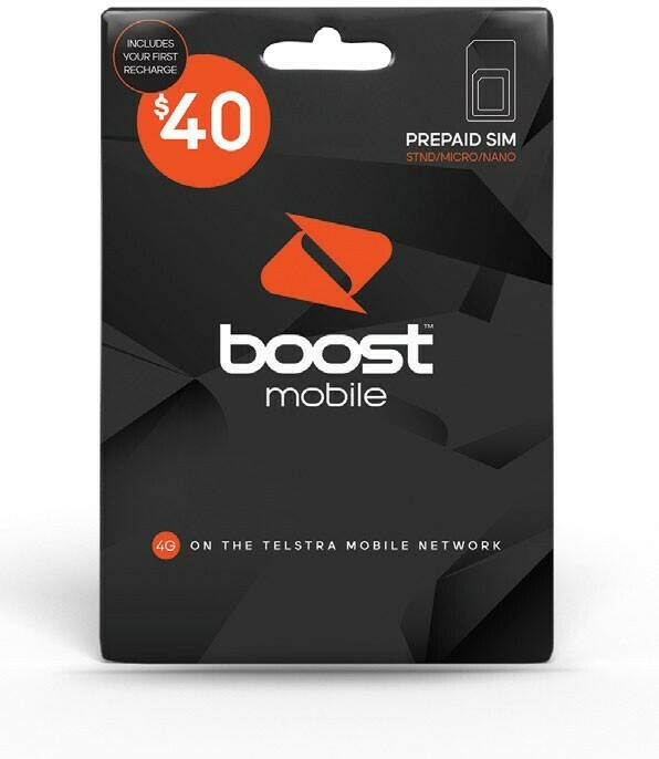 Boost 40 Sim Pack offer at Coles
