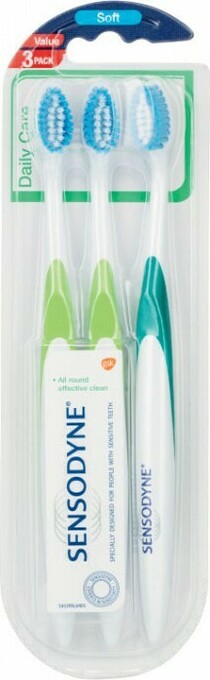 Coles Sensodyne Daily Care Toothbrush 3 Pack offer