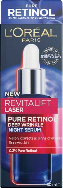 Coles L’Oréal Revitalift Laser Pure Retinol Night Serum 30mL offer